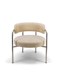 Fauteuil Libera en velours côtelé - Beige