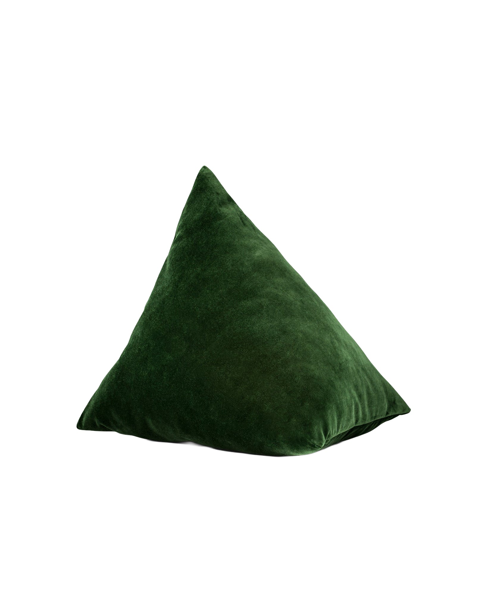 Coussin Divino en velours - Vert