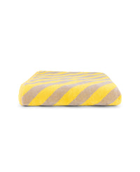 Drap de plage - Jaune Et Gris