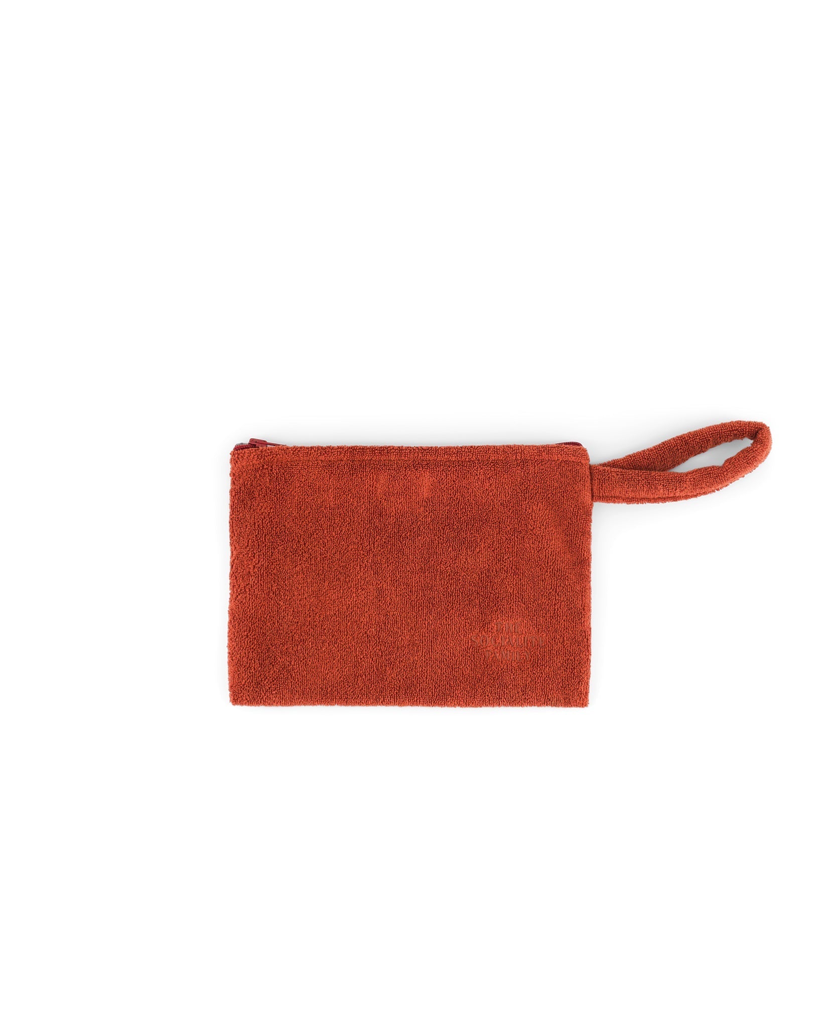 Trousse de plage Maremma en éponge - Brique