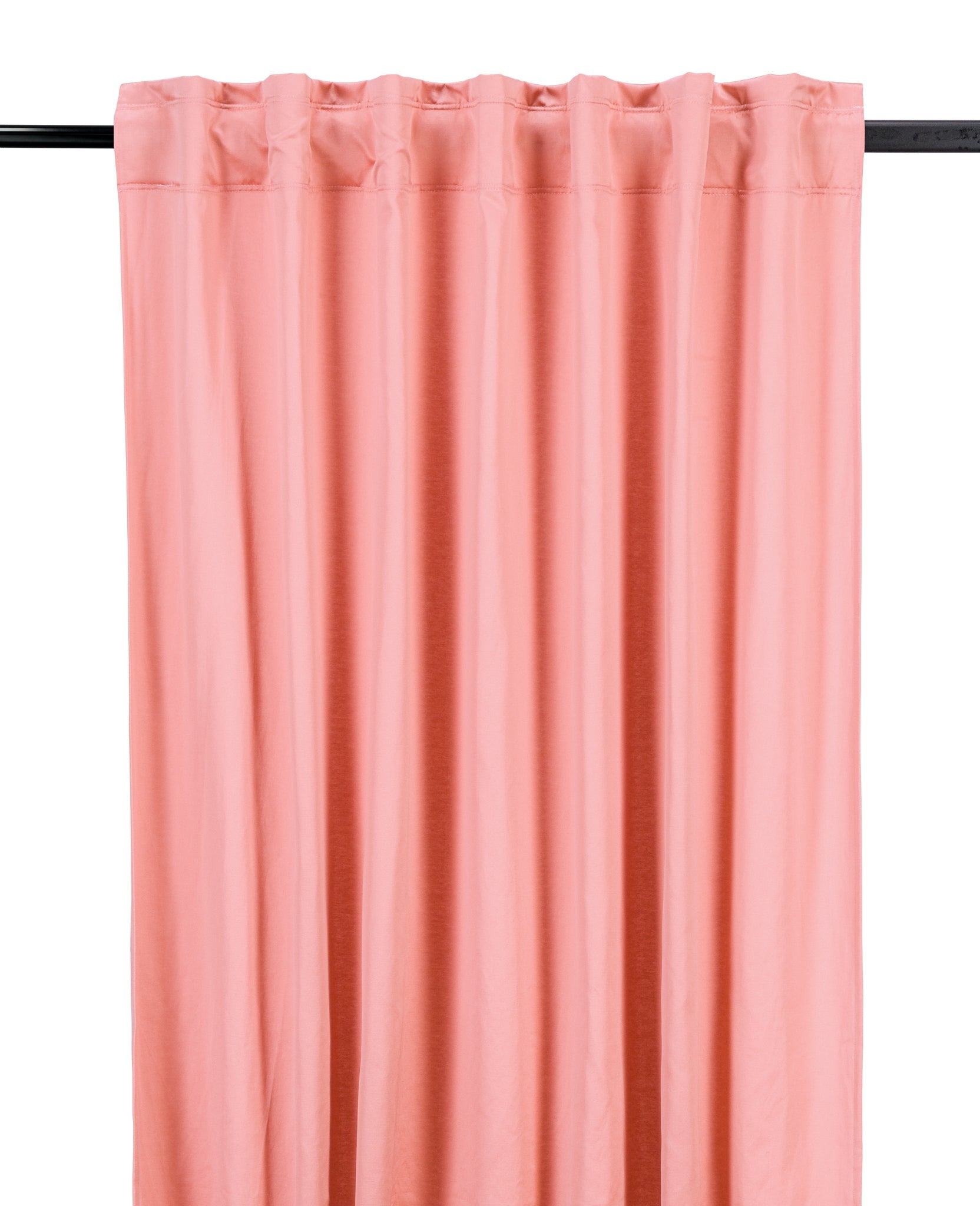 Rideau Malaparte en satin - Rose