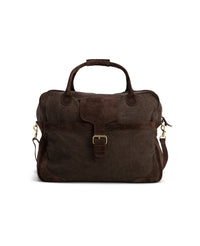Andrea leather travel bag - Brown
