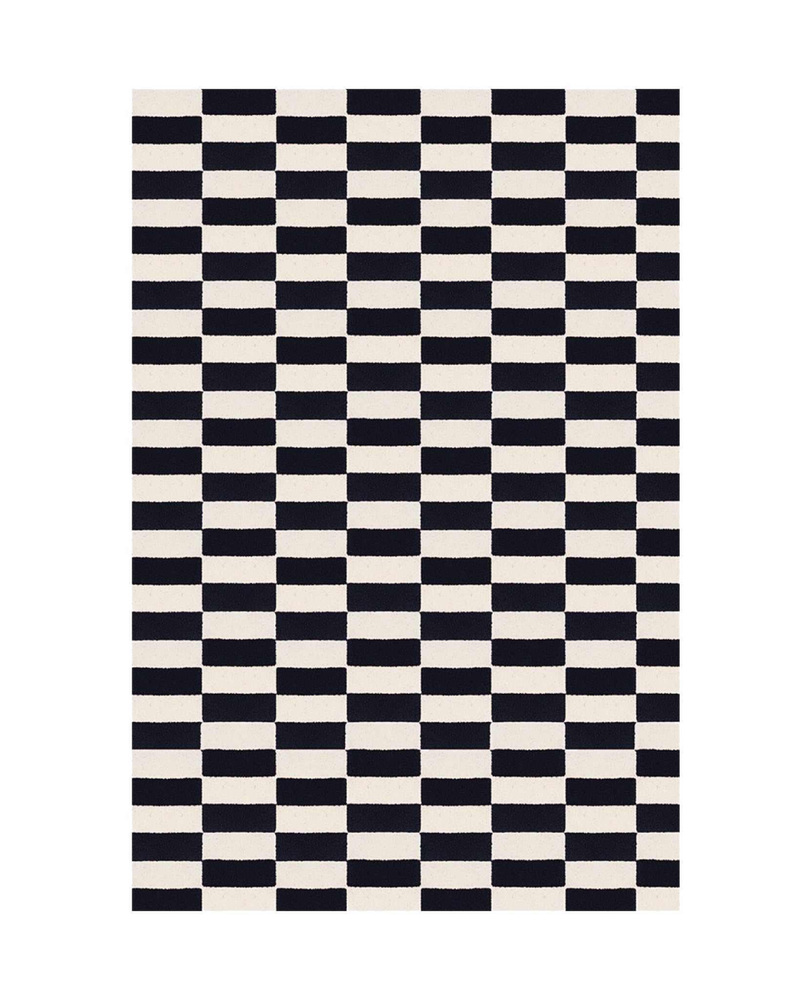 Tapis Firenze 150x200 en laine - Noir