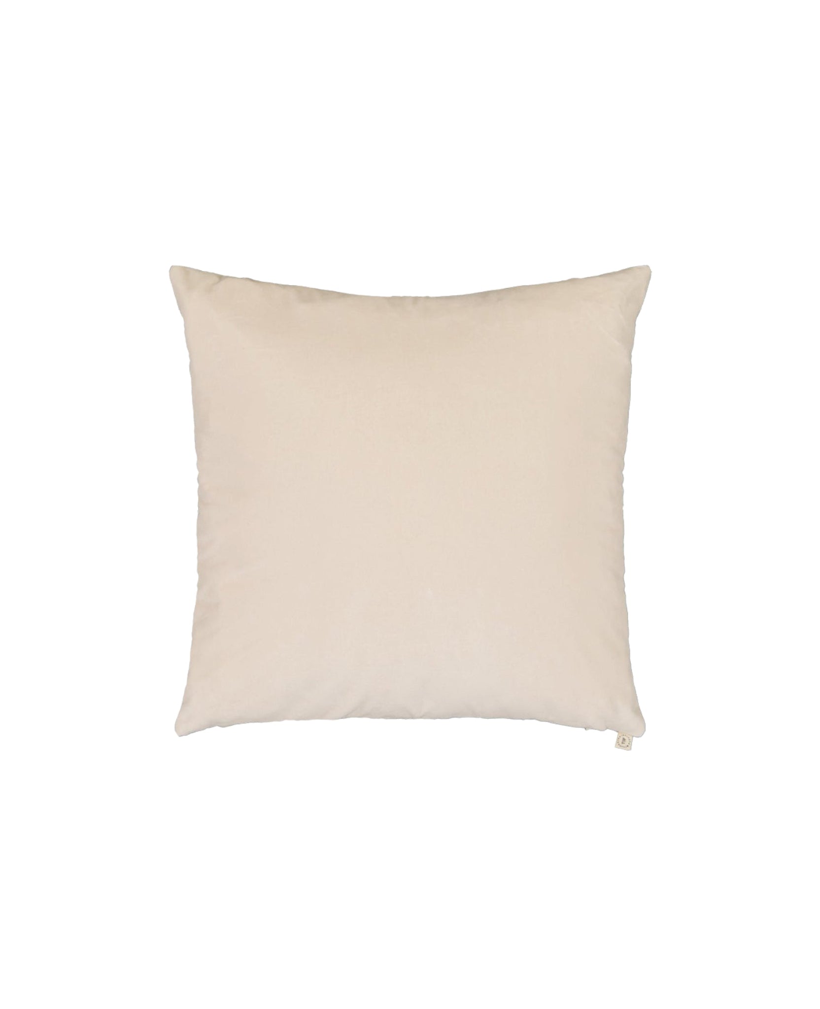 Coussin Nonna en velours - Beige