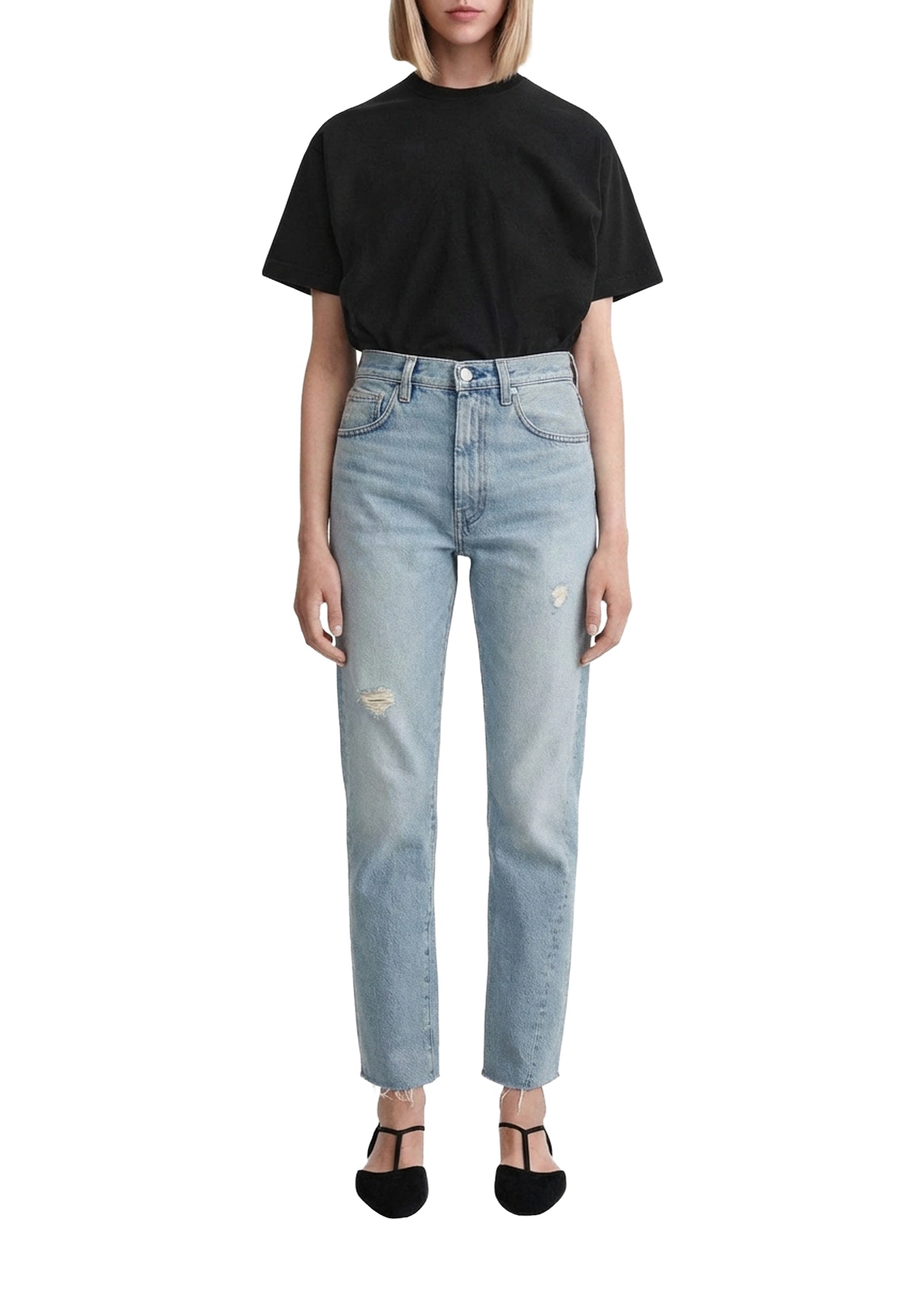 TWISTED SEAM DENIM