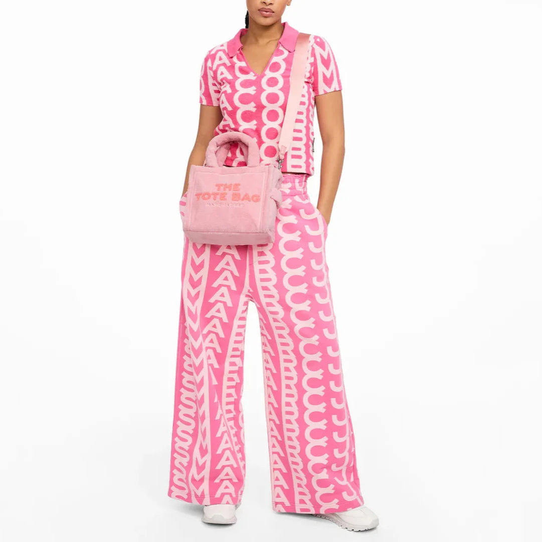 PETIT   Petit sac à bandoulière The Tote Bag en fausse fourrure - Light Pink