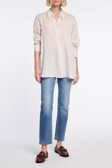 Delicate Stripes Blouse - Oceano