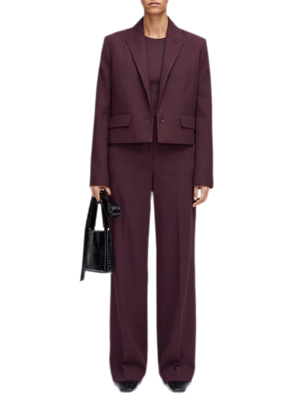 Veste Elia en laine - Maraschino