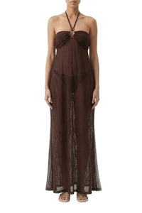 Robe bustier Harriet - Brown