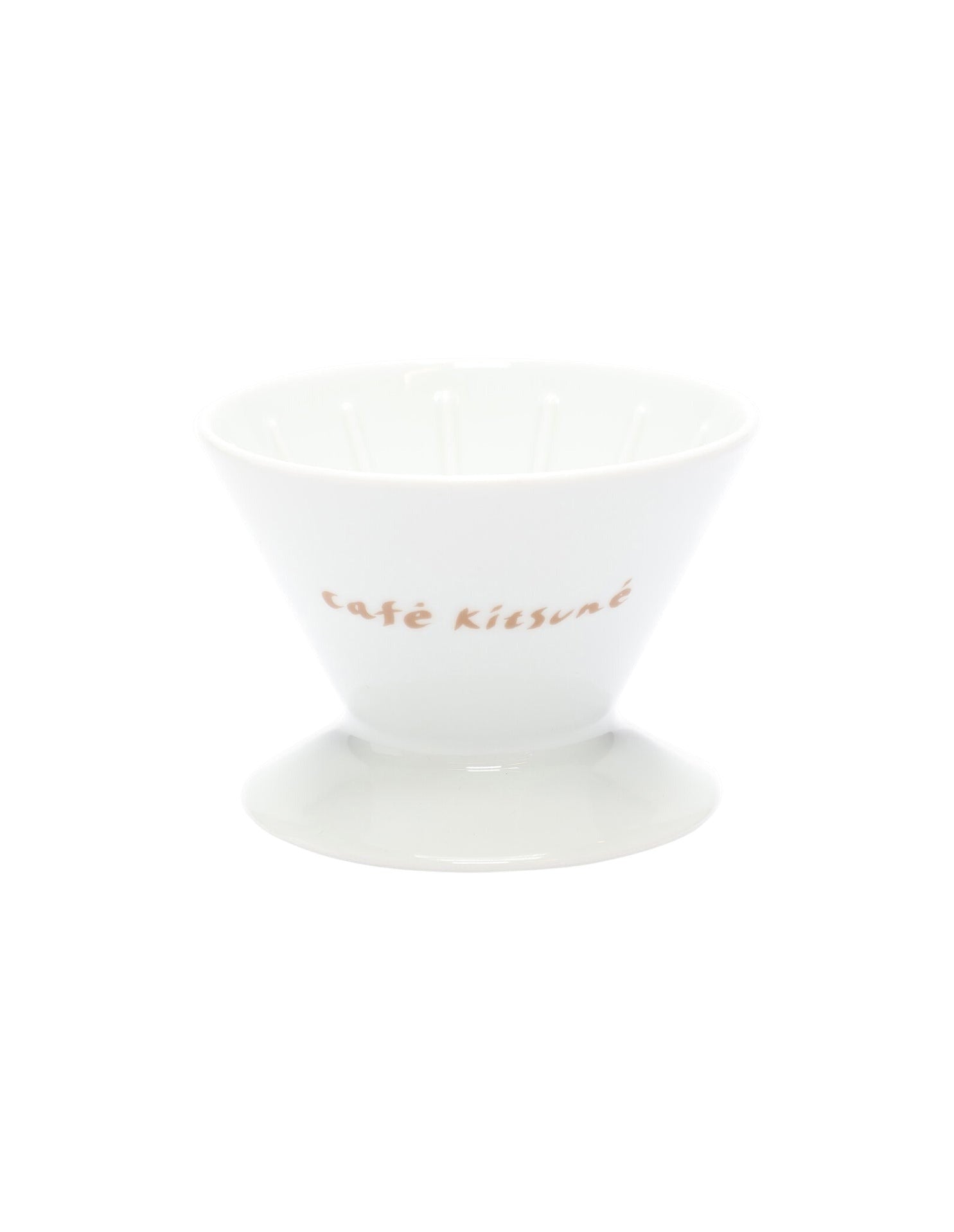 Coupe Café Kitsuné x Kihara en porcelaine - Dark Coffee