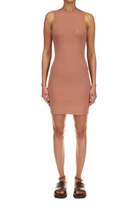 Vb Body Fitted Mini Dress - Blush