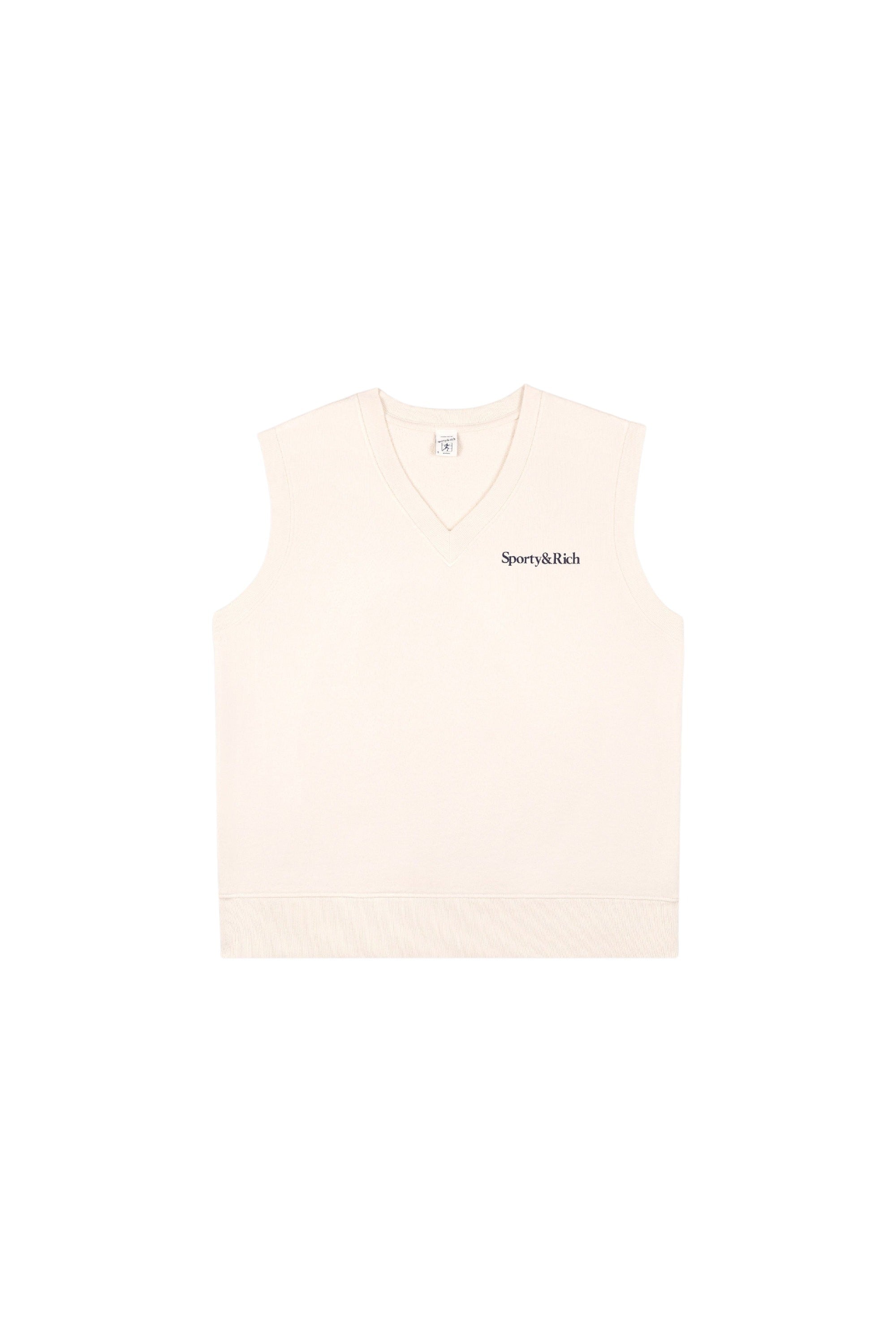 Sweatshirt with logo - Cream