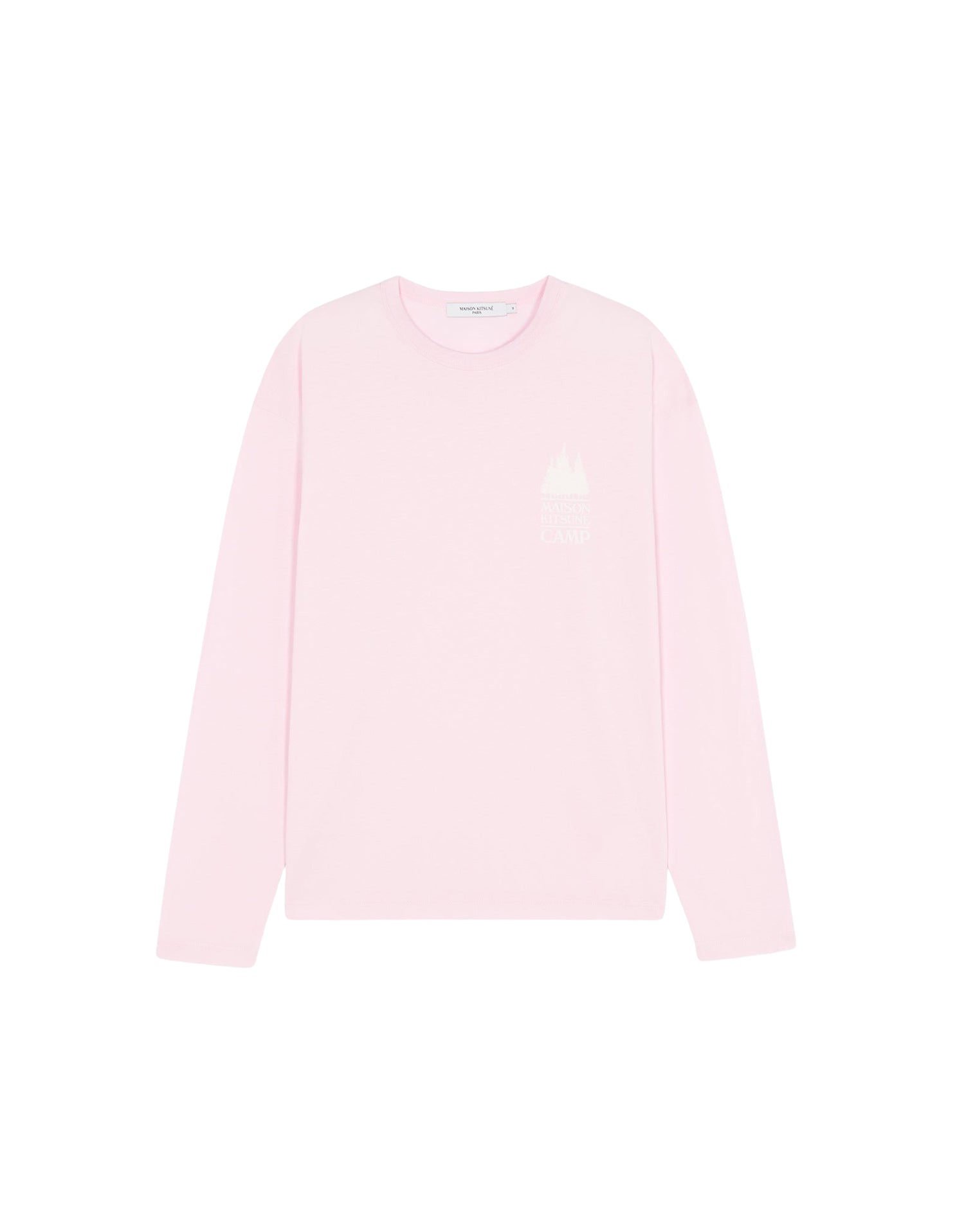 T-shirt à manches longues avec impression - Light Pink