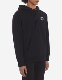 Sweat à capuche avec poche - Black