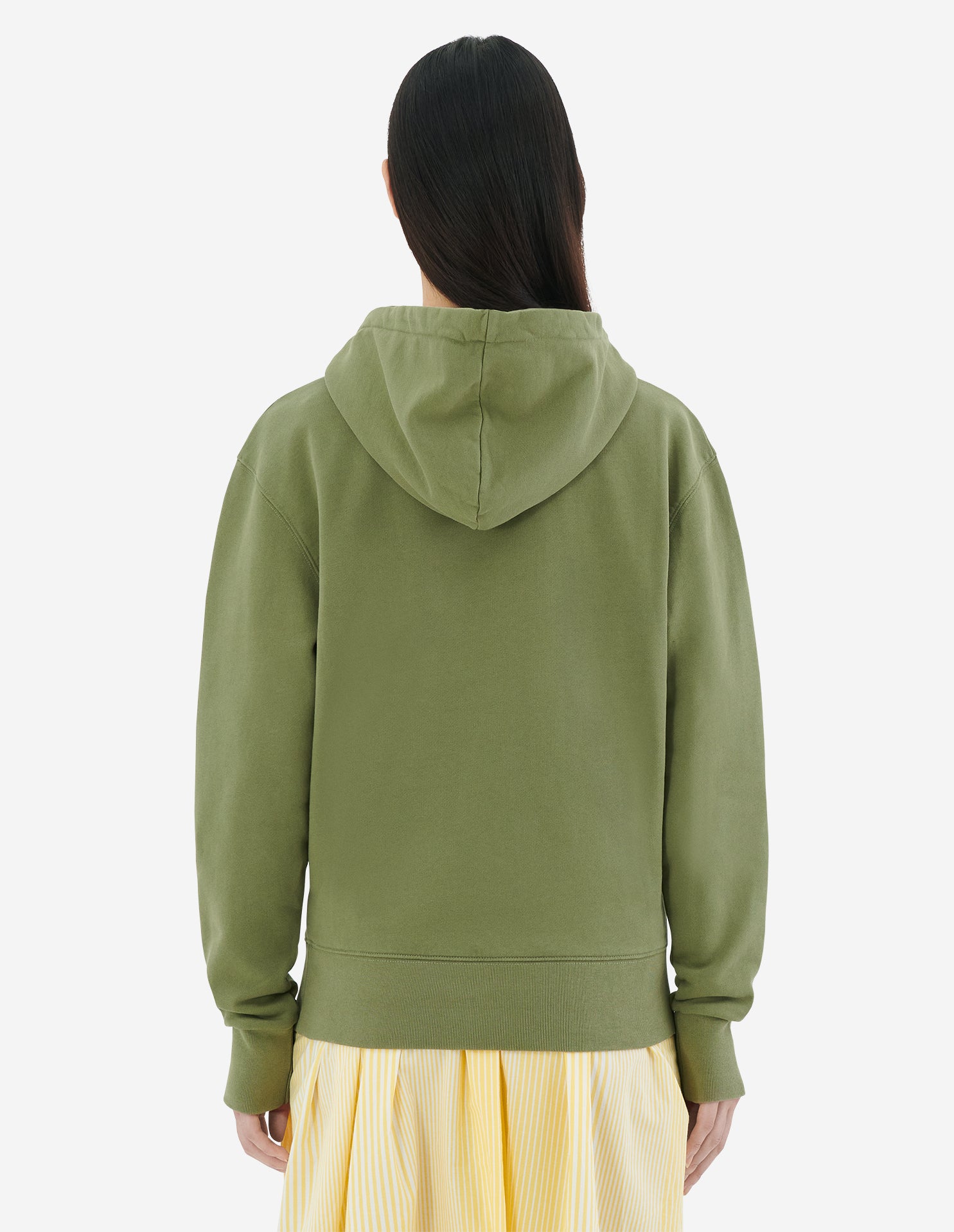 Sweat à capuche avec écusson - Dark Khaki