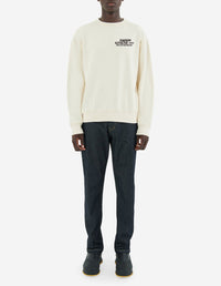 Sweatshirt oversize avec inscription - Ecru