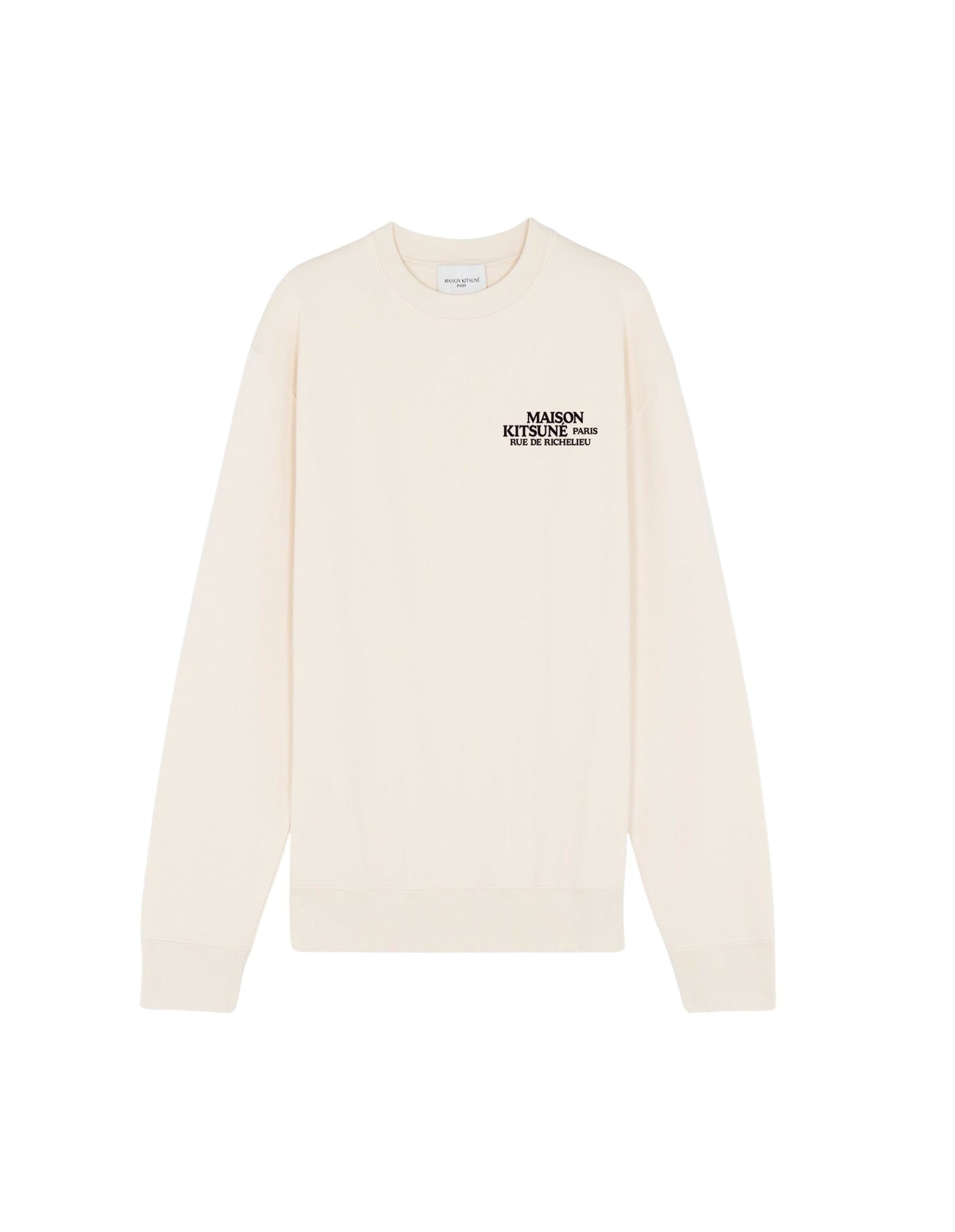 Sweatshirt oversize avec inscription - Ecru