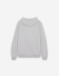 Sweat à capucheoversize avec impression - Grey Melange