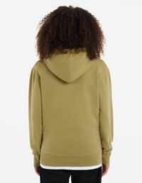 Sweat à capuche zippé - Light Khaki