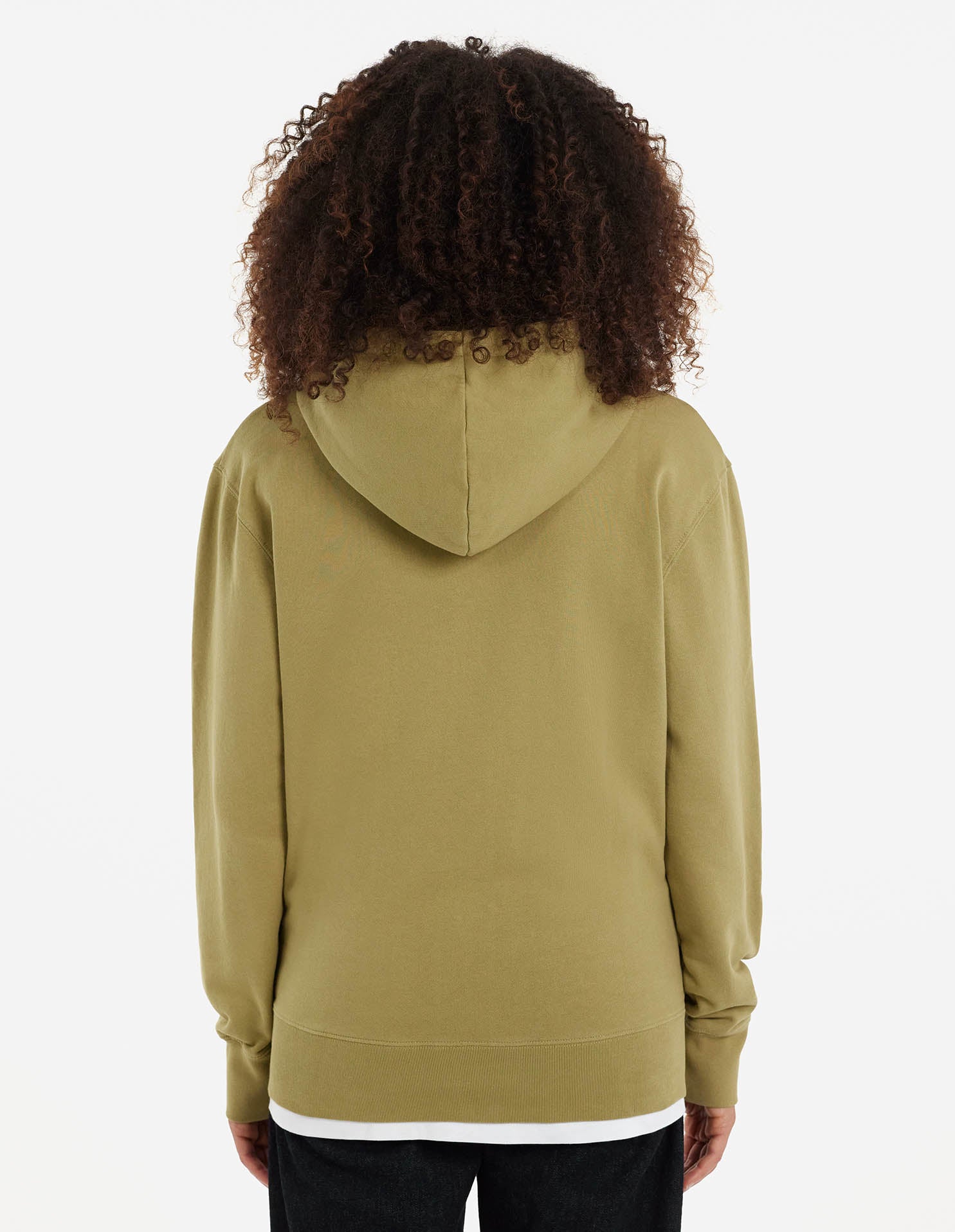 Sweat à capuche zippé - Light Khaki