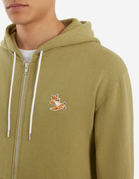 Sweat à capuche zippé - Light Khaki