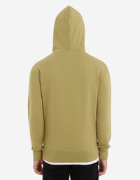 Sweat à capuche zippé - Light Khaki