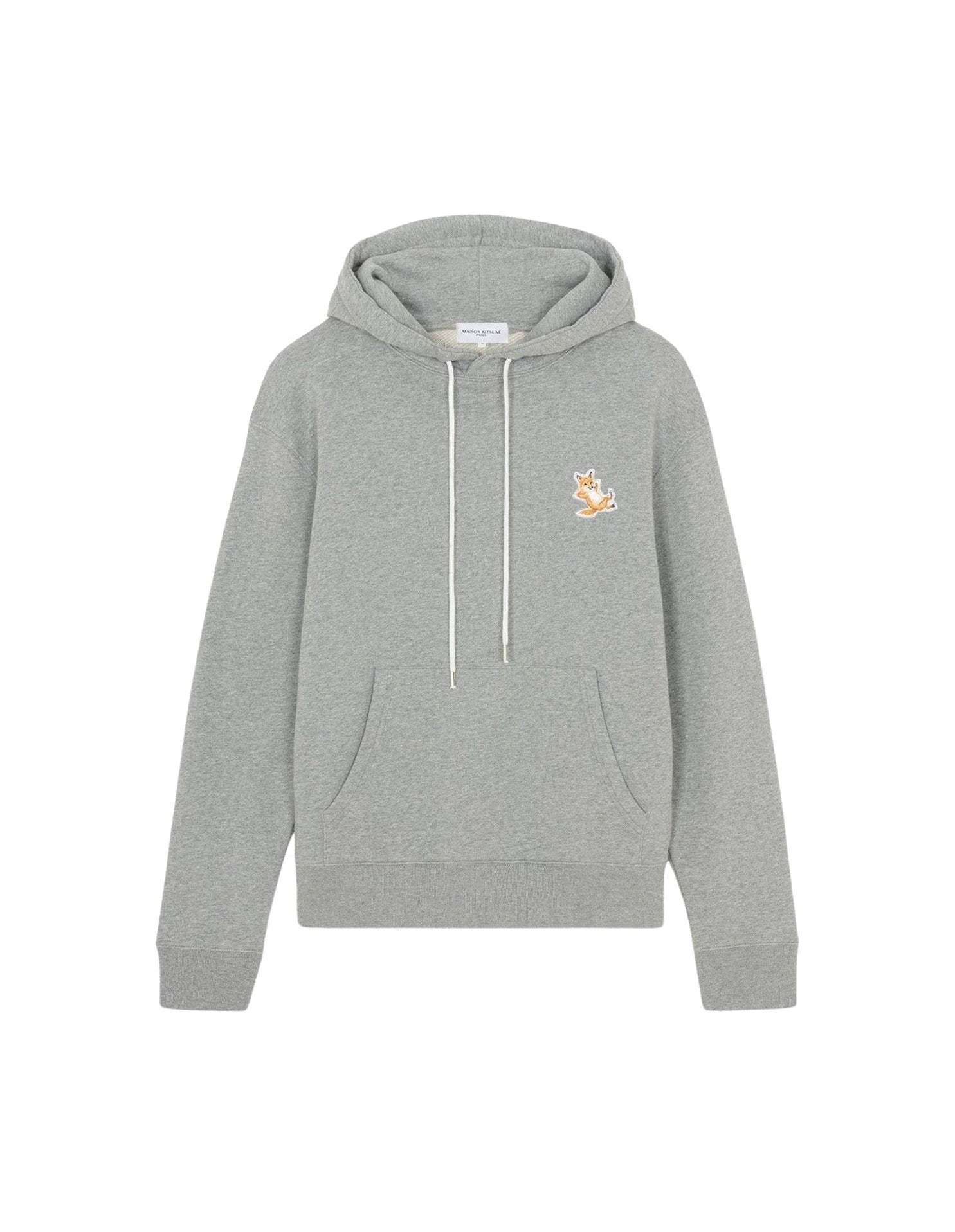 Sweat à capuche avec cordon de serrage - Grey Melange