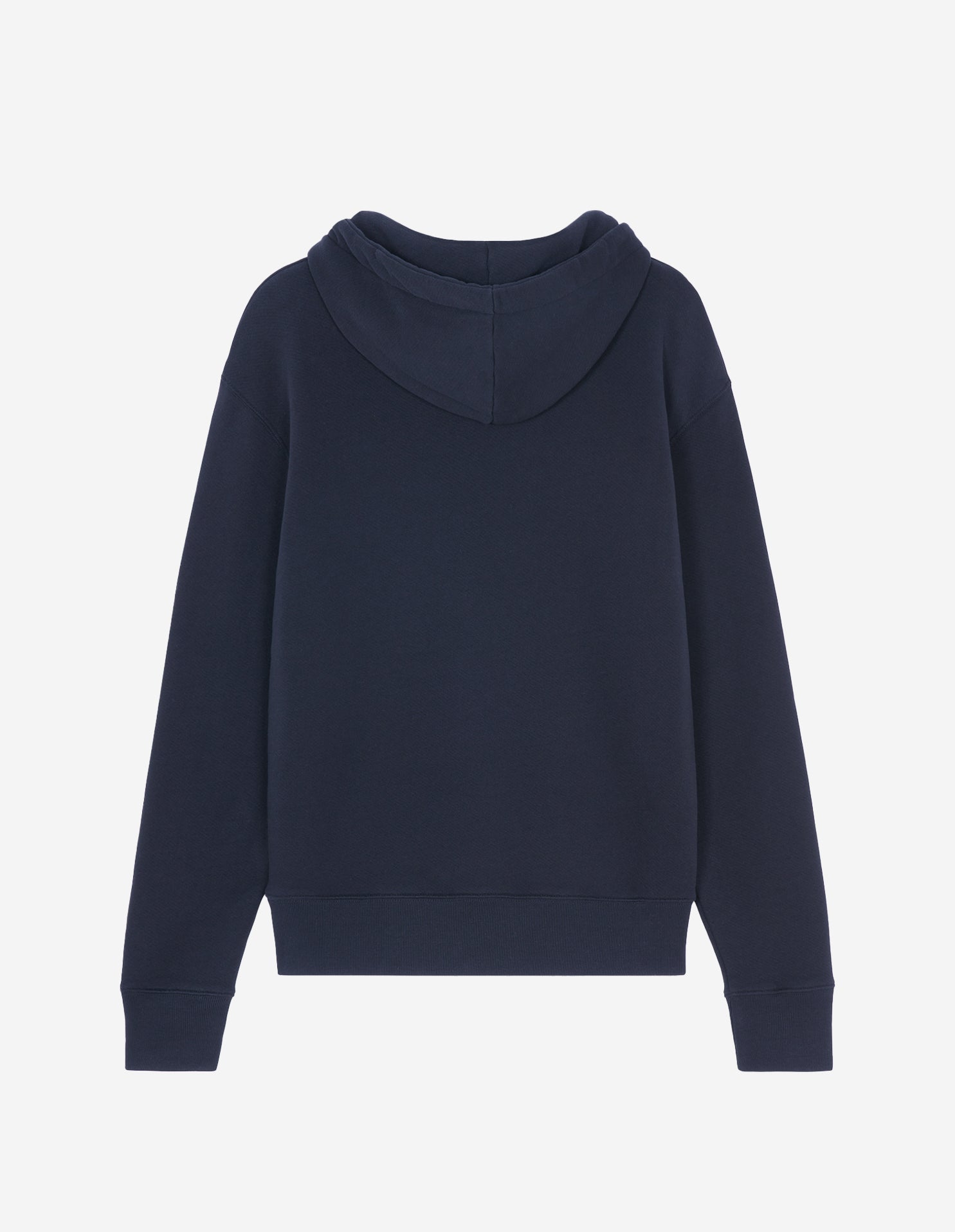 Sweat à capuche zippé avec écusson - Navy