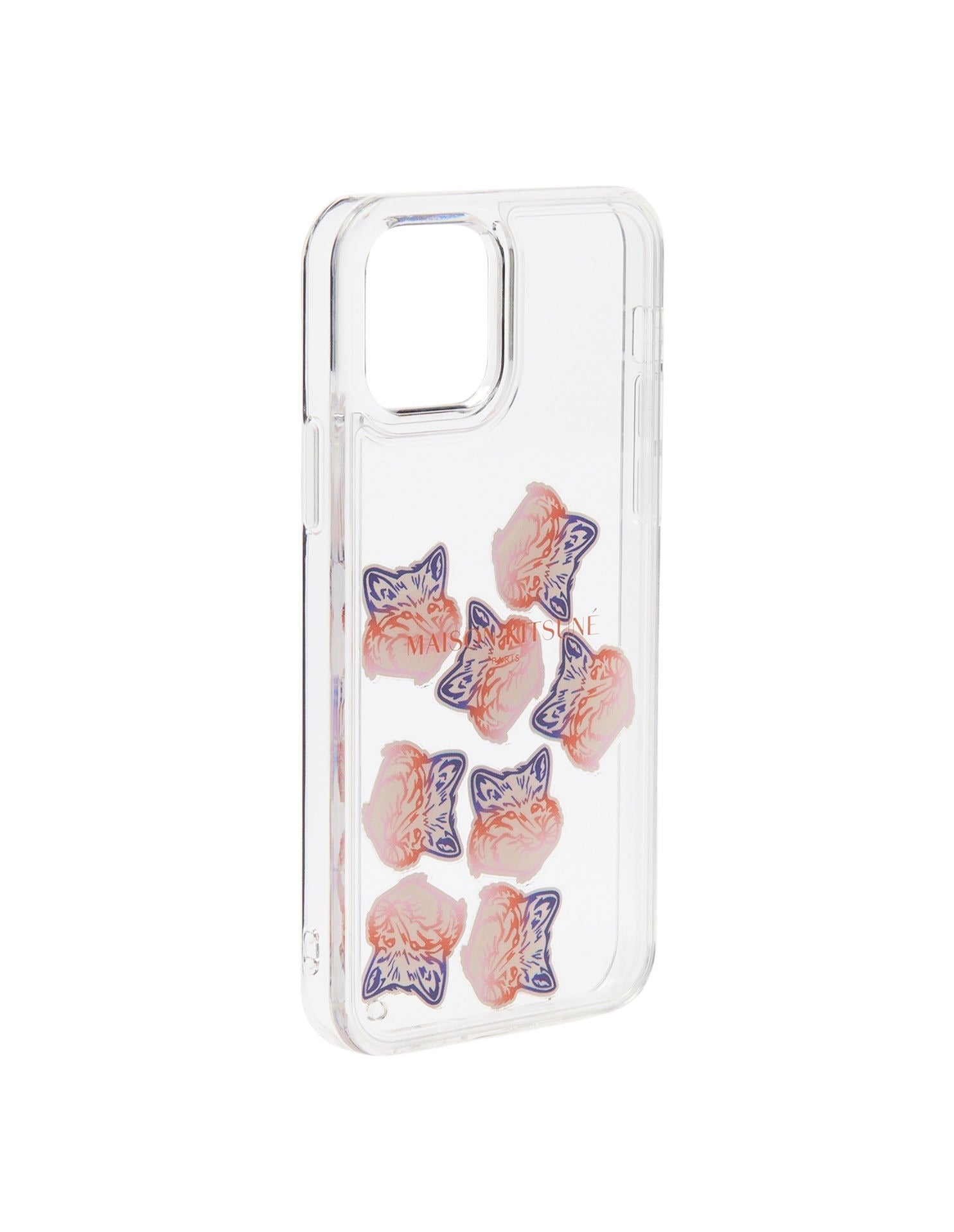 Strap iPhone case with print - Transparent