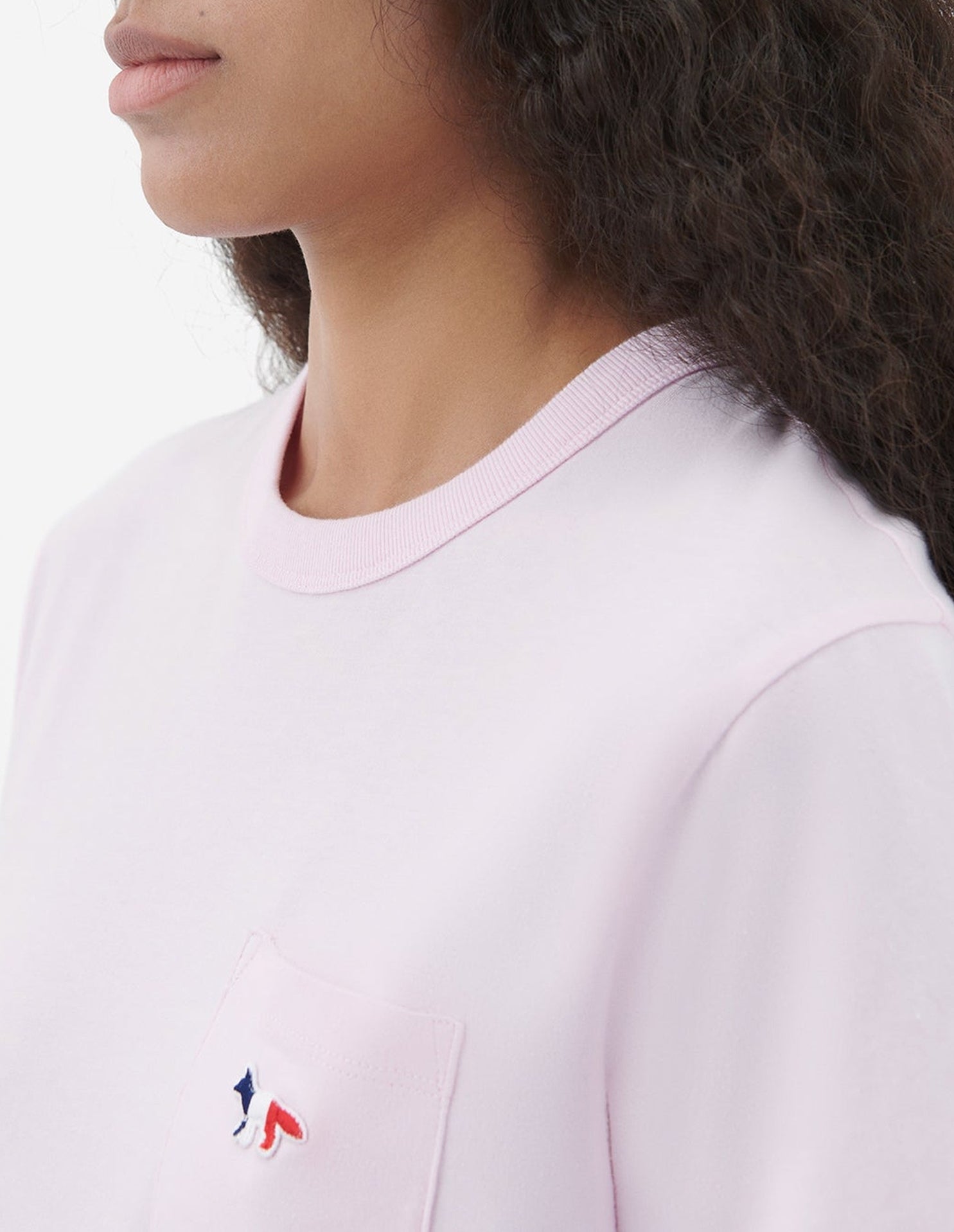 T-shirt avec écusson - Light Pink