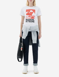 T-shirt Maison Kitsuné x Anthony Burill - White