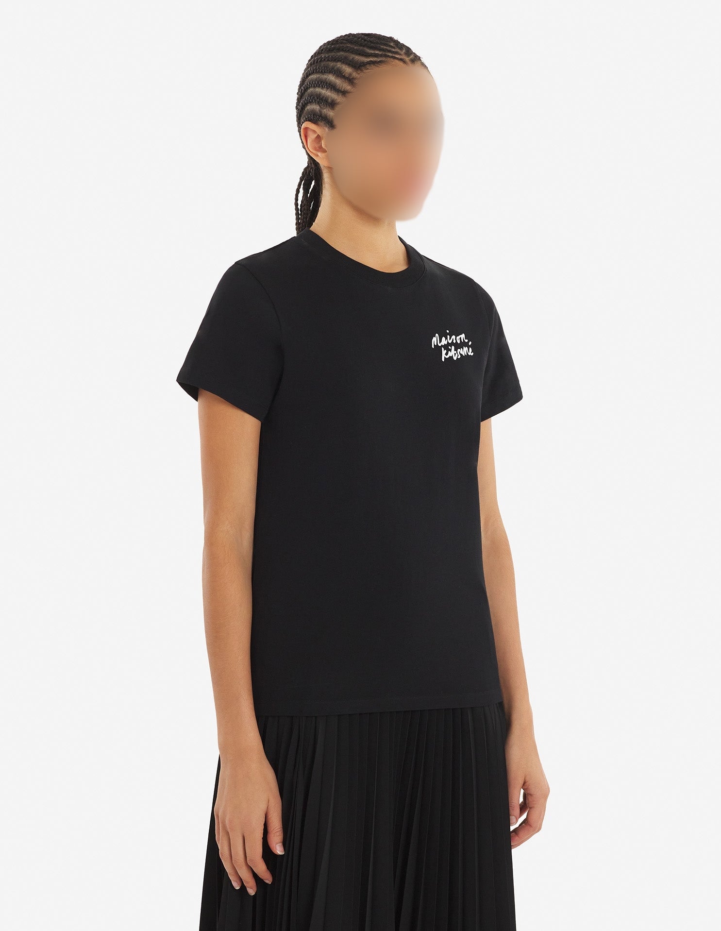 T-shirt avec inscription - Black