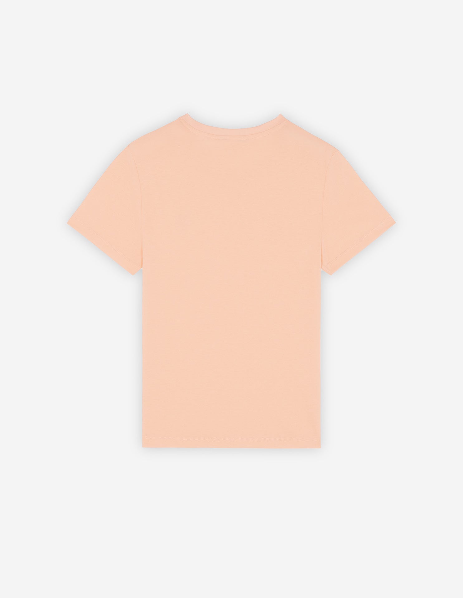 Short-sleeved T-shirt with patch - Peach