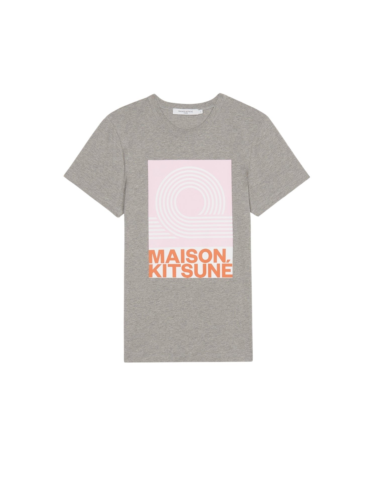 T-shirt Maison Kitsuné x Anthony Burill - Grey Melange