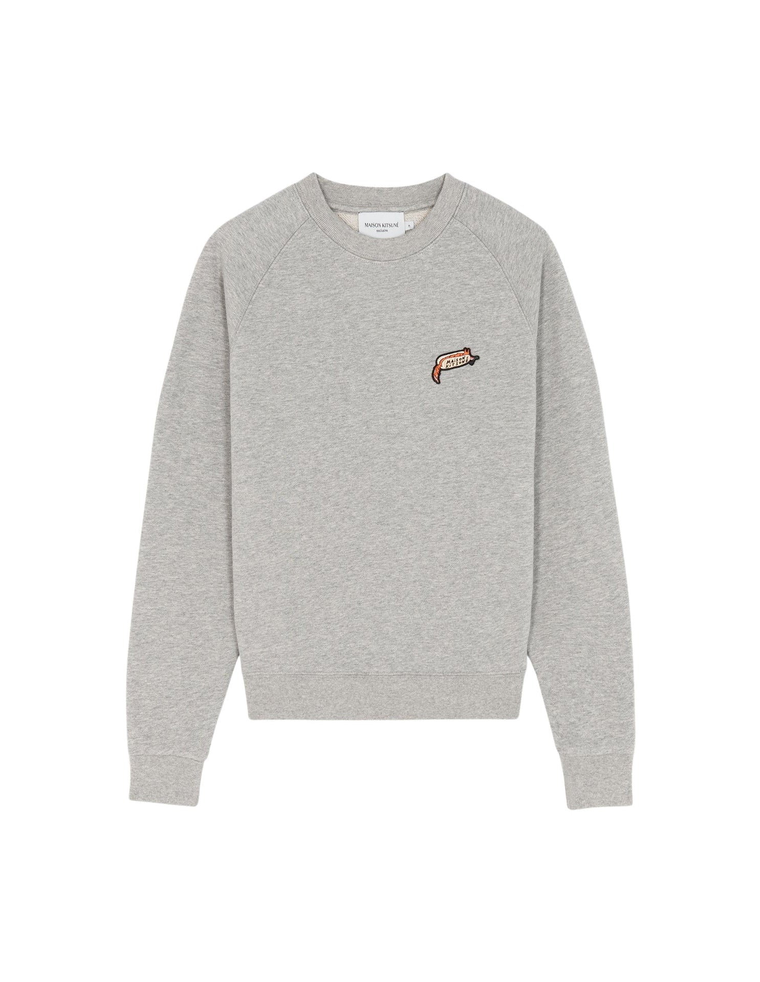 Sweatshirt Maison Kitsuné x Olympia Le-Tan - Grey Melange