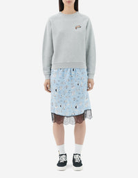 Sweatshirt Maison Kitsuné x Olympia Le-Tan - Grey Melange