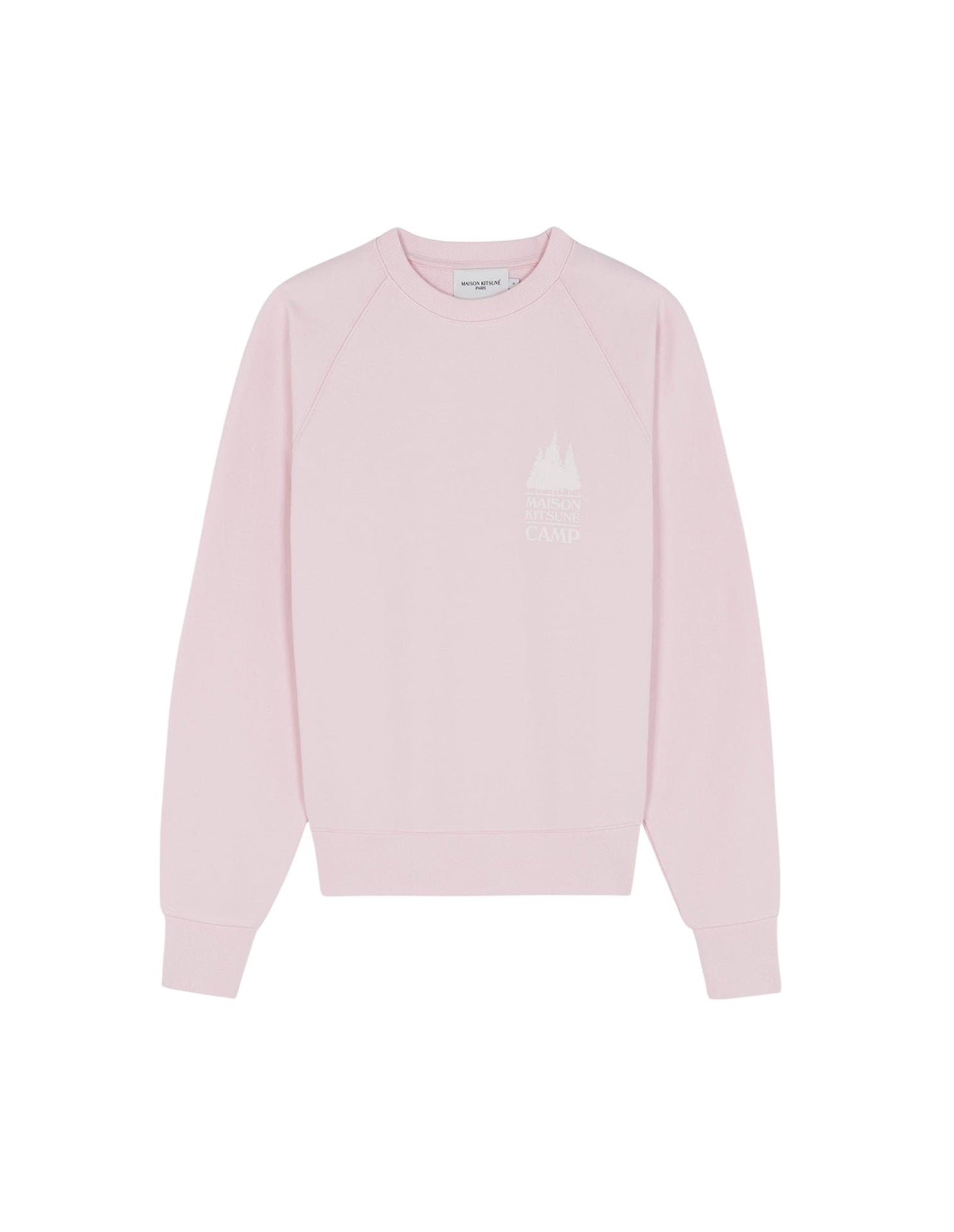 Sweatshirt Camp ajusté avec impression - Light Pink