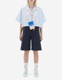 Bermuda taille haute - Dark Navy
