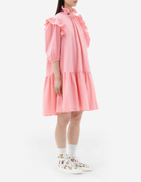 Robe Maison Kitsuné x Olympia Le-Tan - Bubble Gum Pink