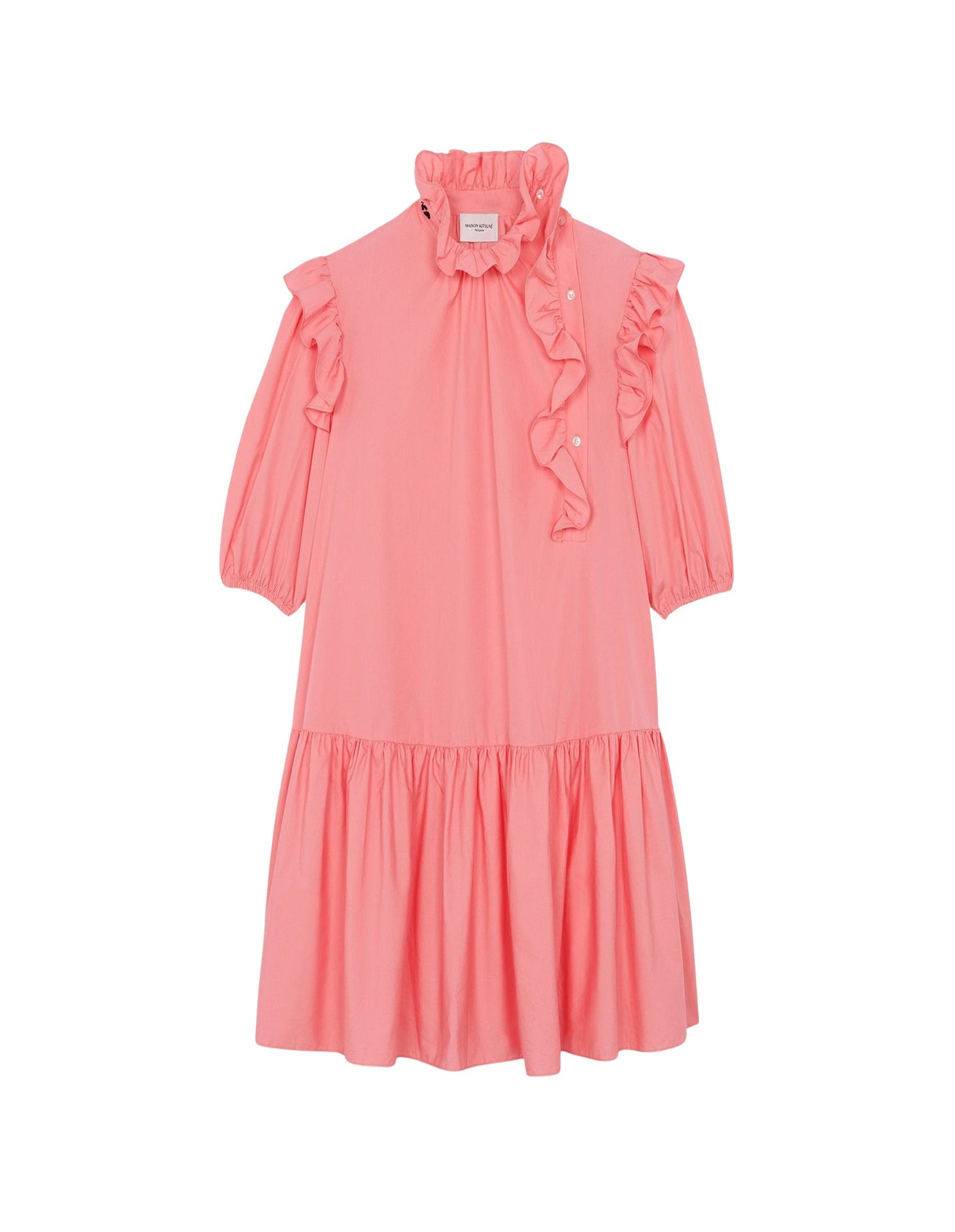 Robe Maison Kitsuné x Olympia Le-Tan - Bubble Gum Pink