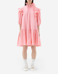 Robe Maison Kitsuné x Olympia Le-Tan - Bubble Gum Pink