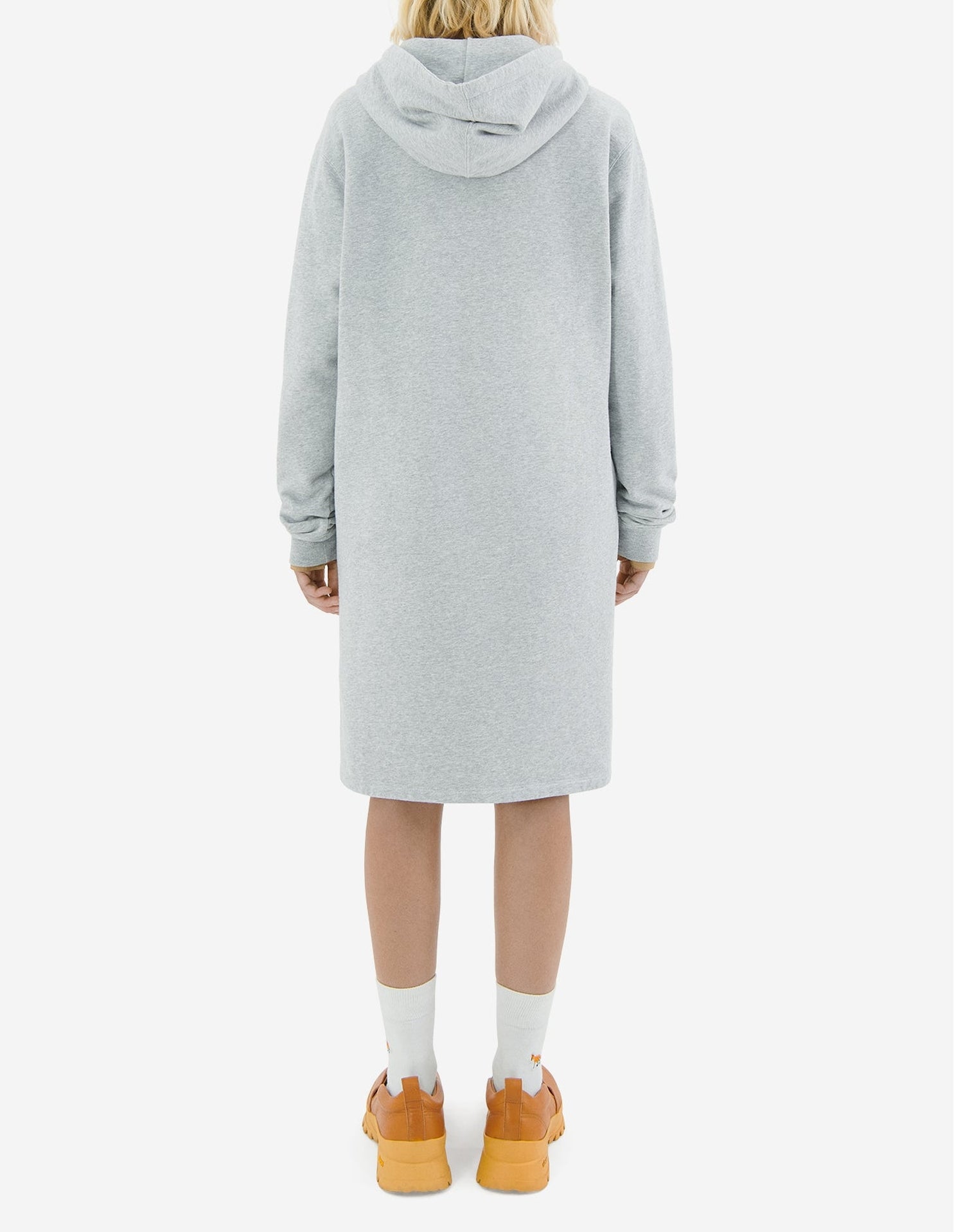 Robe droite avec impression - Grey Melange