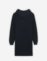 Robe droite avec impression - Black