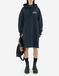 Robe droite avec impression - Black