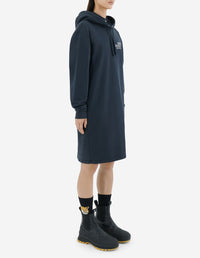 Robe droite avec impression - Black