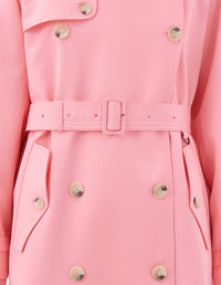 Trench Maison Kitsuné x Olympia Le-Tan - Bubble Gum Pink