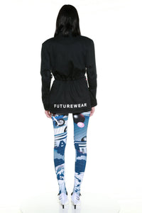 PRIX MARQUE : 390€_Cotton Twill Black Veste - Cotton Twill Black