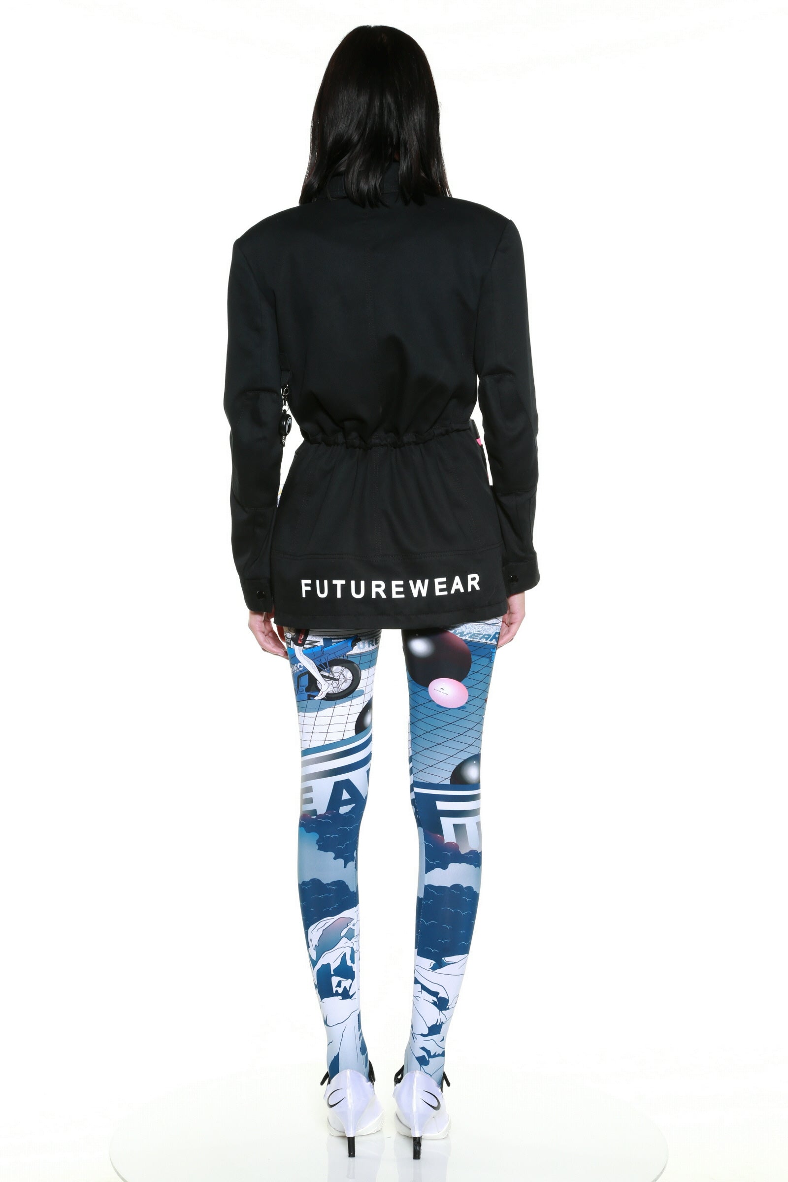 PRIX MARQUE : 390€_Cotton Twill Black Veste - Cotton Twill Black