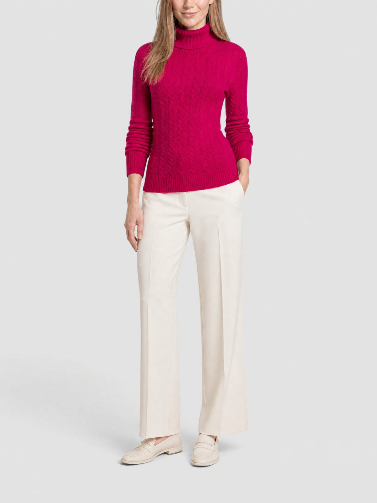 Pull Sofia en laine - Light Pink