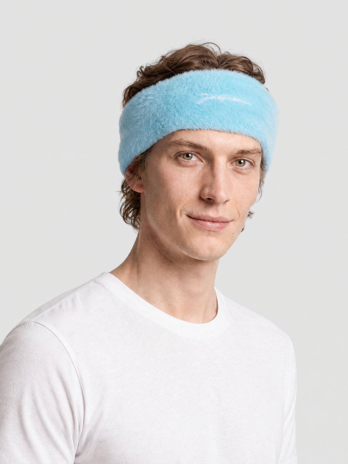 20€ / 13 sold //26 QTY / ST50%   Bandeau Neva avec logo duveteux - Light Blue